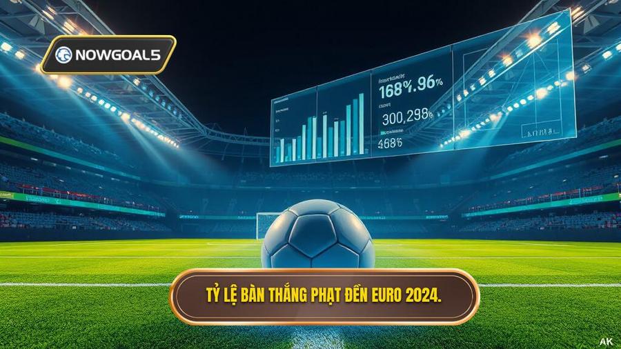 1. Tỷ lệ bàn thắng phạt đền Euro 2024.