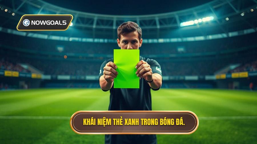 1. Khái niệm thẻ xanh trong bóng đá. Khái niệm thẻ xanh trong bóng đá
