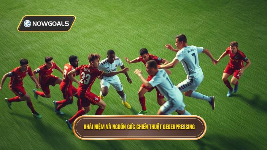 1. Khái niệm và nguồn gốc chiến thuật Gegenpressing Khái niệm và nguồn gốc chiến thuật Gegenpressing