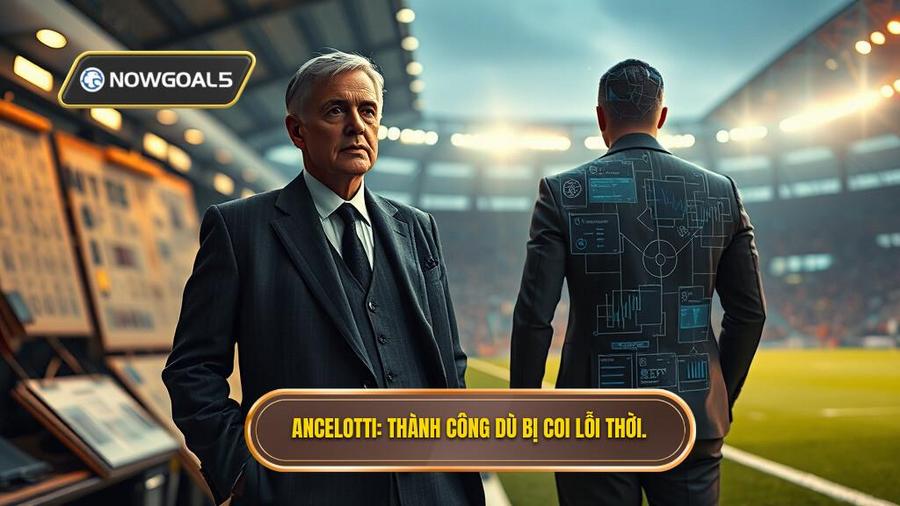 3. Ancelotti Thành công dù bị coi lỗi thời. Ancelotti Thành công dù bị coi lỗi thời