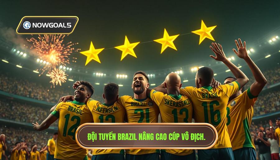 Brazil - "Selecao" và Kỷ Lục 5 Lần Lên Ngôi Vương