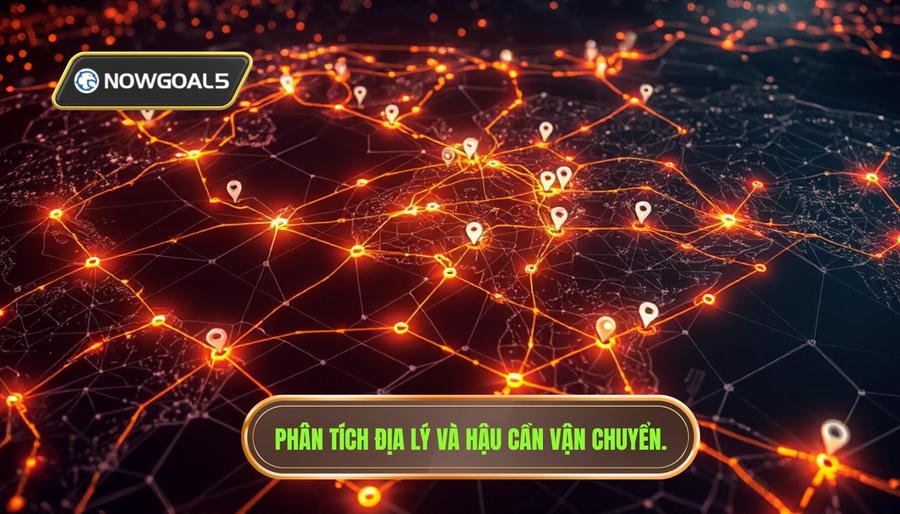 Phân tích địa lý và hậu cần: Bài toán di chuyển