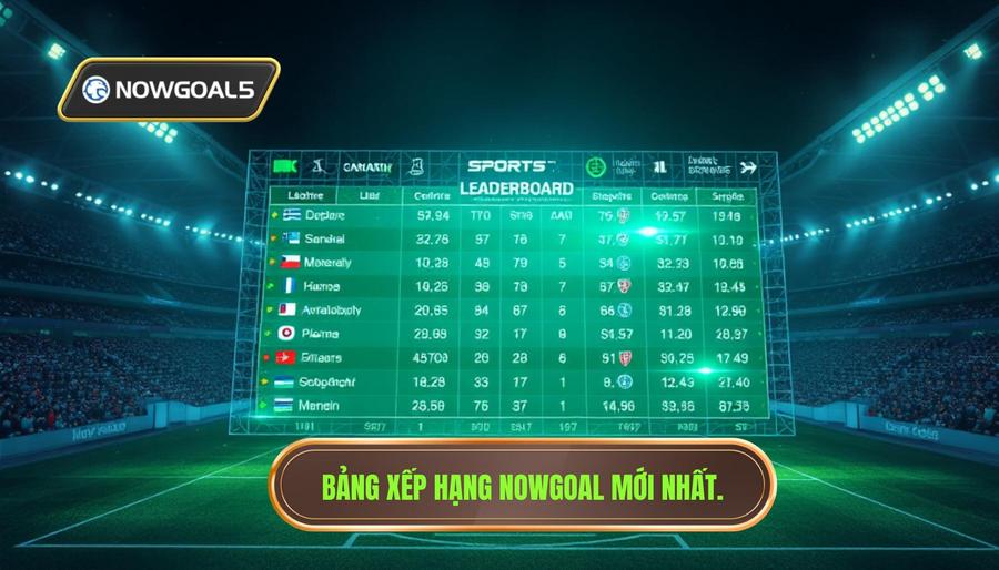 Bảng tổng hợp các giải đấu hàng đầu tại Nowgoal bảng xếp hạng mới Bảng tổng hợp các giải đấu hàng đầu tại Nowgoal bảng xếp hạng mới